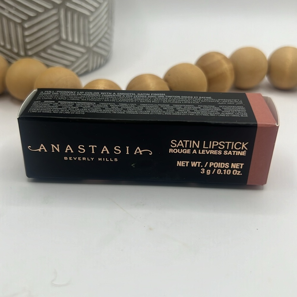 Anastasia Beverly Hills Satin Lipstick (Soft Brown) - Picture 7 of 9